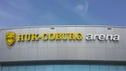 Bild Coburg Arena Schriftzug